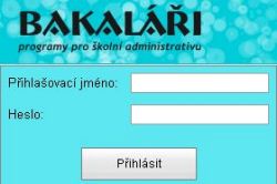 Web Bakaláři